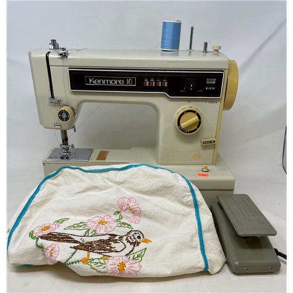 Vintage Kenmore 10 Sewing Machine (working)