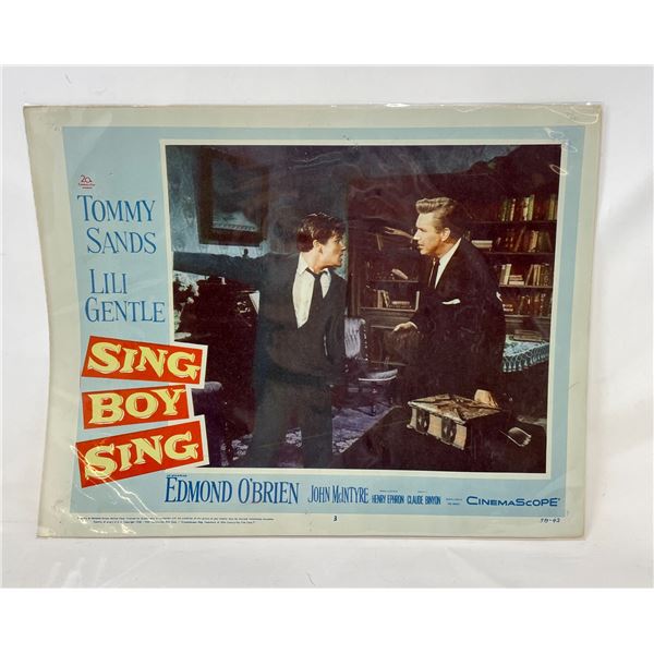 Original US Lobby Poster "Sing Boy Sing"
