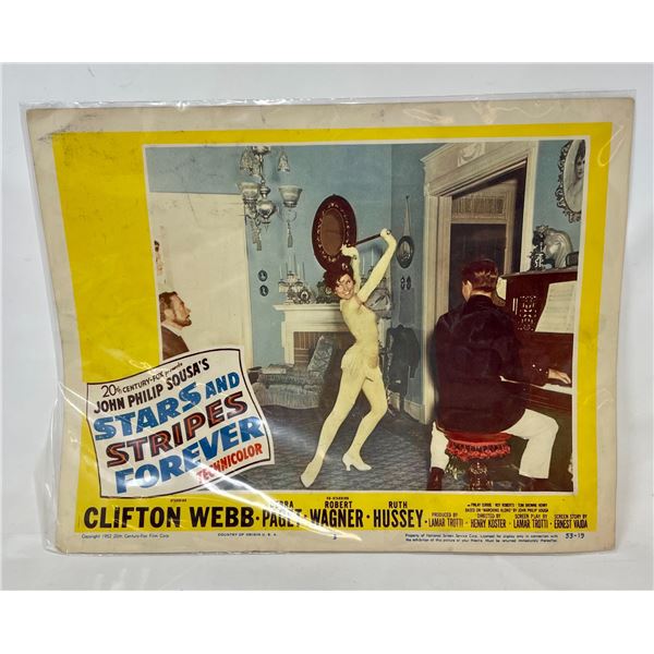 Original US Lobby Poster "Stars and Stripes Forever"