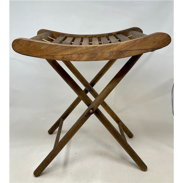 Antique Folding Stool
