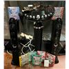 Image 1 : Karaoke Machine, 2 Mics, 1 Plug & Charger, 2 Extension Cords