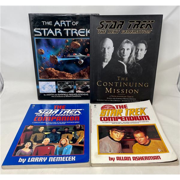 Startrek Books X 4