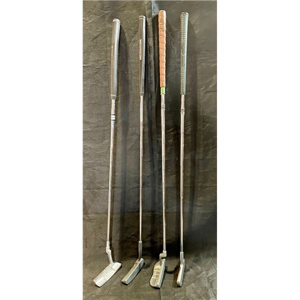4 Putters, Dunlop, Northwester, Golf Pride, Cougar