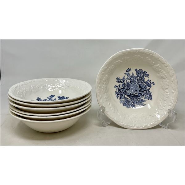 Mason's Ascot on Oak x 7 Bowls