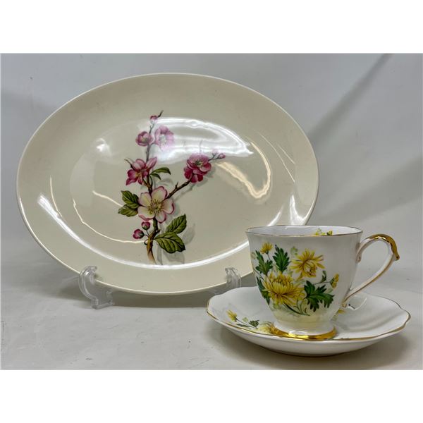 Royal Standard - Romance Tea Cup & Myott - Briar Rose Plate