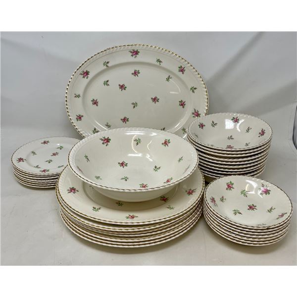 Old English - Johnson Bros. Dish set of 33
