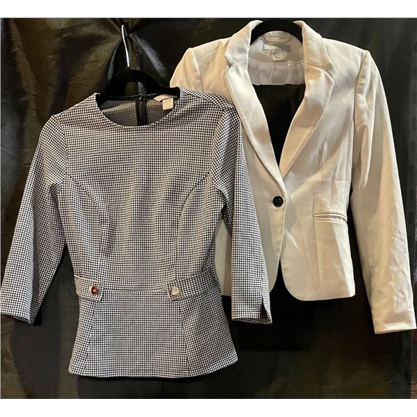 H&M Blazer, H&M Shirt, Banana Republic Pants