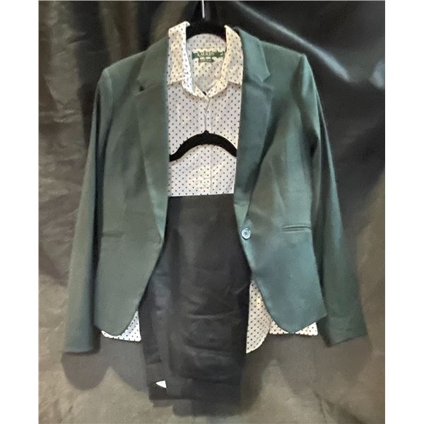 Ralph Lauren Shirt, Banana Republic Pants, H&M Blazer