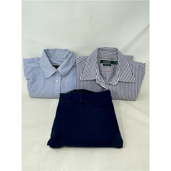 Banana Republic Shirt, Ralph Lauren Shirt,  and  Banana Republic Pants