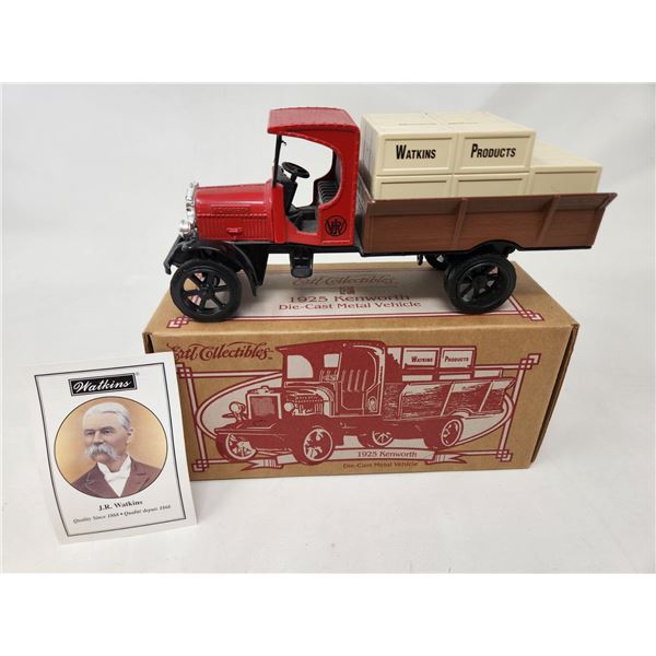 1925 Kenworth Die Cast Watkins Truck 1/34 Scale