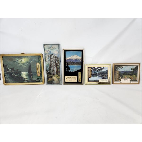1950s Picture Thermometers & Calendars
