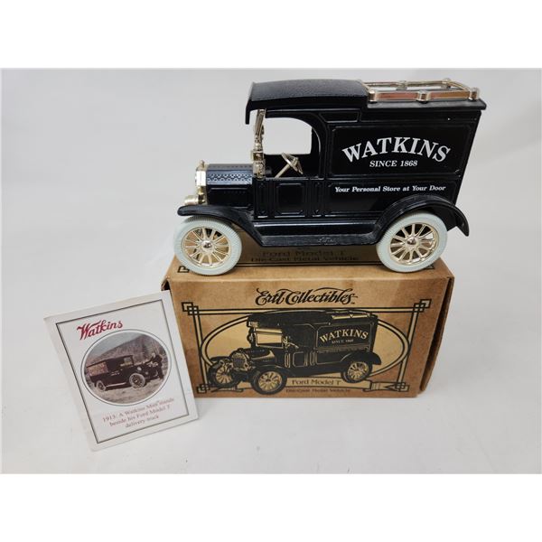 Ford Model T Watkins Die Cast Truck 1/25 Scale