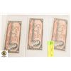 Image 1 : LOT OF THREE 1954 CANADIAN $2 BILLS