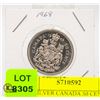 Image 1 : 1968 SILVER CANADA 50 CENT COIN