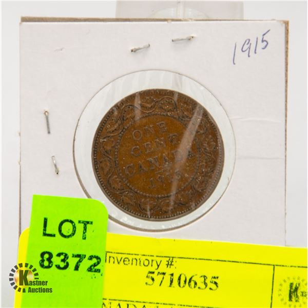 1915 CANADA LARGE PENNY