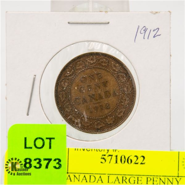 1912 CANADA LARGE PENNY