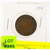 Image 1 : 1914 CANADA LARGE PENNY