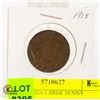 Image 1 : 1918 CANADA LARGE PENNY