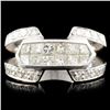 Image 1 : 18K Gold 1.52ctw Diamond Ring