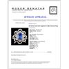 Image 4 : 18K White Gold 2.00ct Sapphire & 0.98ct Diamond Ri