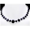 Image 2 : `14k Gold 170.00ct Sapphire & 2.00ct Diamond Neckl
