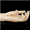 Image 2 : 18K Gold 16.88ctw Morganite & 1.30ctw Diamond Earr