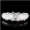 Image 1 : 14K White Gold 1.91ctw Diamond Ring