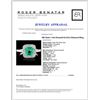Image 4 : 18K Gold 1.14ct Emerald & 0.81ct Diamond Ring