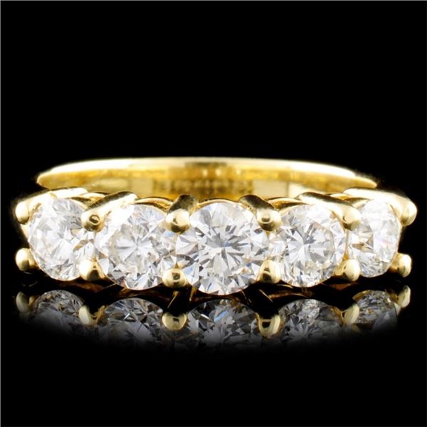 14K Gold 1.49ctw Diamond Ring