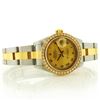 Image 2 : Rolex DateJust 18K/SS Diamond Roman Ladies