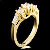 Image 2 : 18K Gold 1.05ctw Diamond Ring