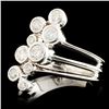 Image 2 : 14K Gold 0.92ctw Diamond Ring