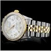 Image 2 : Rolex YG/SS DateJust Diamond 36MM Watch