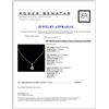 Image 3 : 14K White Gold 0.40ctw Fancy Diamond Pendant