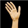 Image 3 : 14K Gold 0.65ctw Diamond Pendant