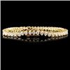 Image 2 : 14K Gold 5.00ctw Diamond Bracelet