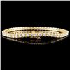 Image 2 : 14K Gold 4.00ctw Diamond Bracelet