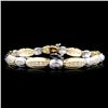 Image 1 : 14K Gold 1.91ctw Diamond Bracelet