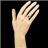 Image 4 : 18K Gold 1.51ct Sapphire & 0.65ctw Diamond Ring