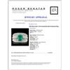 Image 4 : 18K White Gold 1.57ct Emerald & 0.87ct Diamond Rin