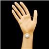 Image 3 : 18K Gold 14.00MM Pearl & 2.26ctw Diamond Pendant