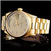 Image 2 : Rolex 18K DayDate Men's Diamond Wristwatch