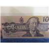 Image 2 : 1989 Canada $10 Bill Uncirculated 