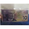 Image 2 : 2001 Canada $10 Bill Uncirculated