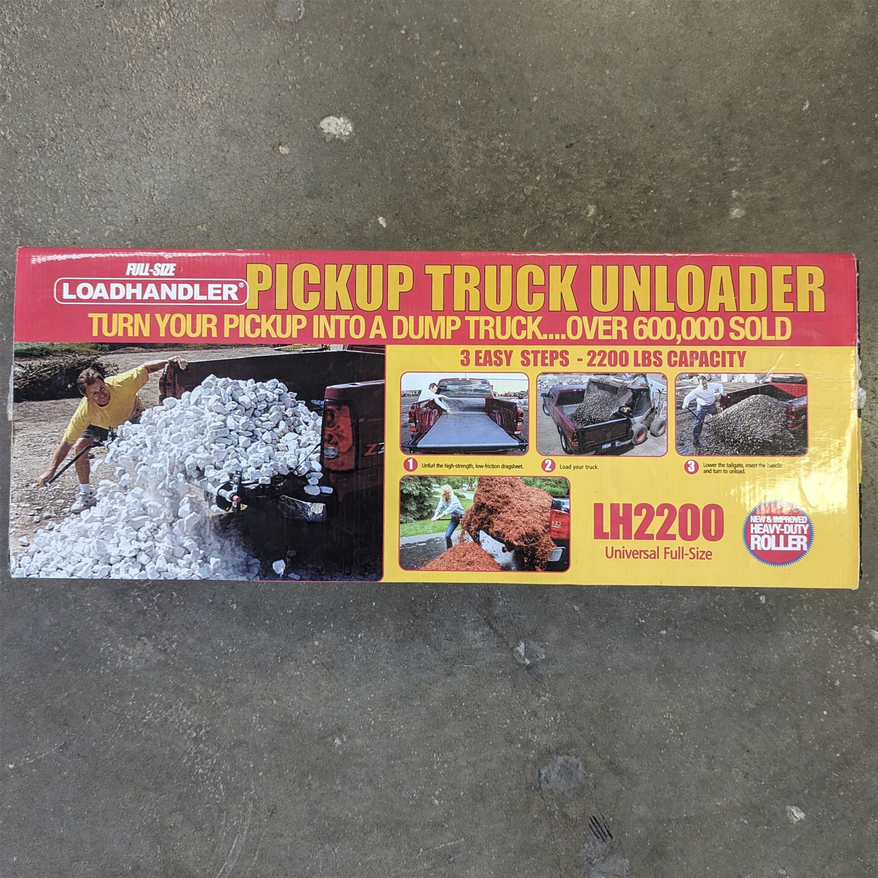 Loadhandler Pickup Truck Unloader - Standard Full-Size Model, 2,200-Lb ...