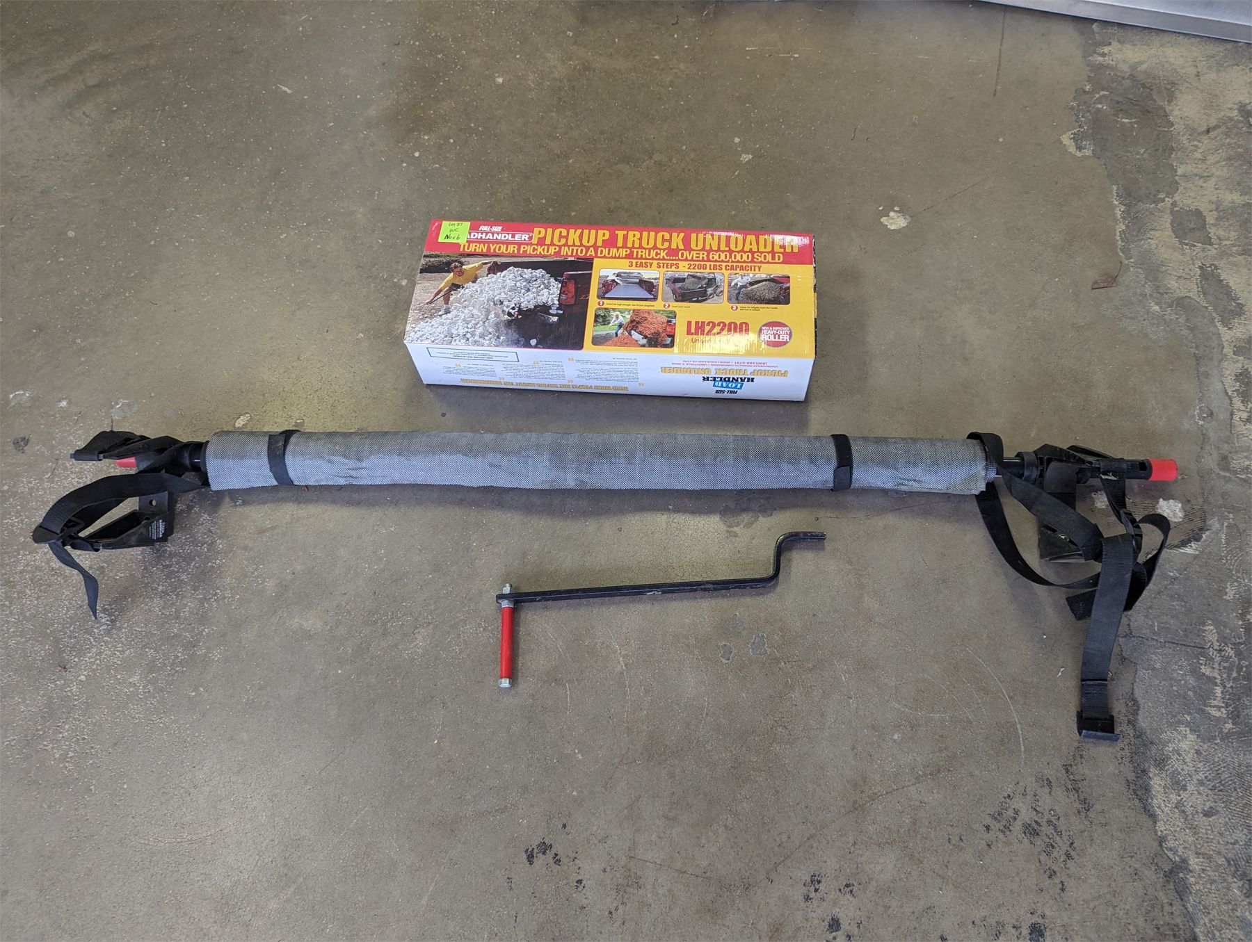 Loadhandler Pickup Truck Unloader - Standard Full-Size Model, 2,200-Lb ...