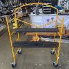 Image 1 : Set of Metal Scaffolding on Wheels 51" Tall