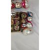 Image 2 : Lot of 31 Mercury Glass and Hand Blown Glass Christmas Bulbs 