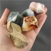 Image 1 : Lot of Raw Picture Jasper, Moss Agate & Carnelian