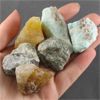 Image 1 : Lot of Raw Amazonite, Labradorite & Strawberry Quartz